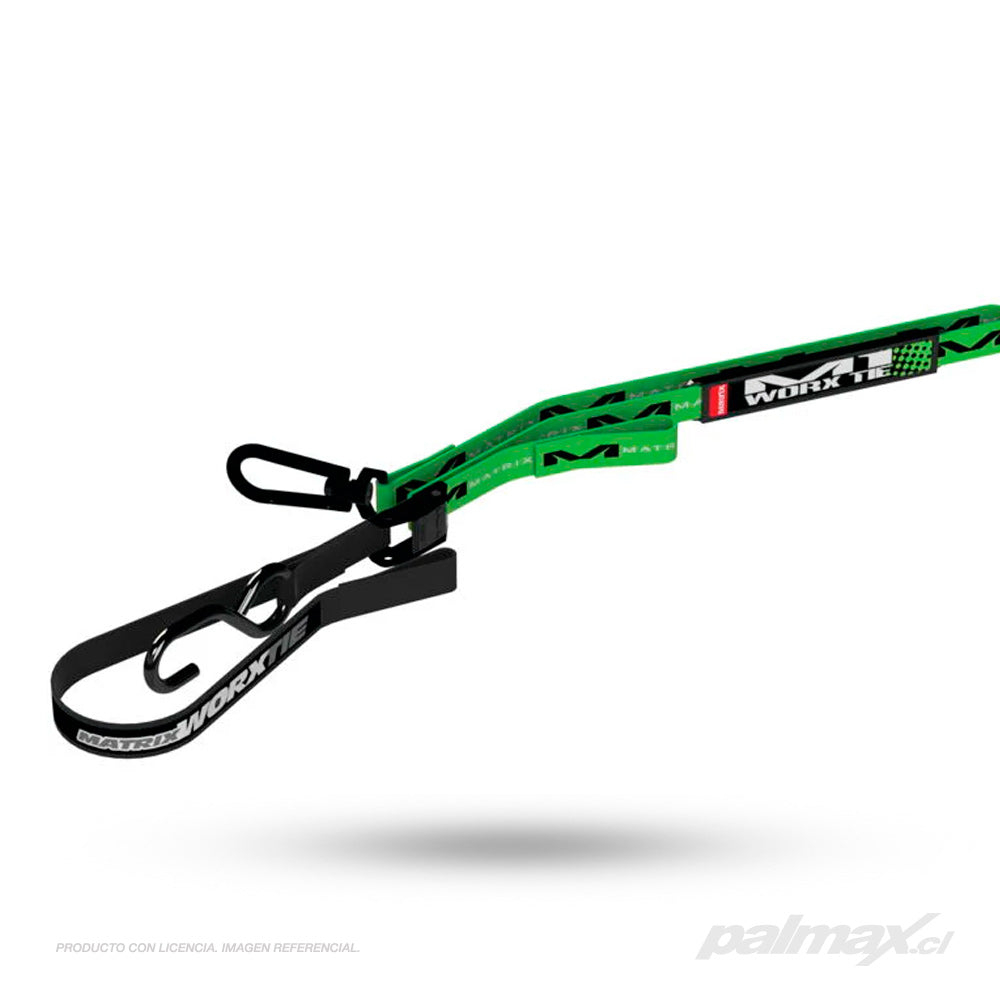 Set (2) de amarras (Tie Down) para motos M1 Worx (1,0") | Matrix Concepts